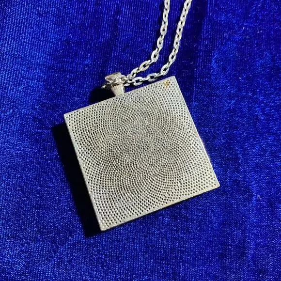 Jeremiah 29:11 Square Pendant Bible Verse Necklace Christian Jewelry - Picture 8 of 11